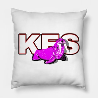 Knotty ends Surf walrus Pillow