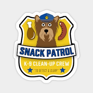 Yorkshire Terrier Snack Patrol Magnet