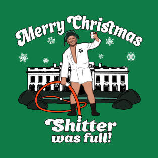 Merry Christmas Joe Biden 46 - Drain the Swamp - Cousin Eddie Style T-Shirt