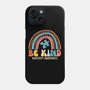 Be Kind Autism Awareness Month For Mom and For Kids Phone Case