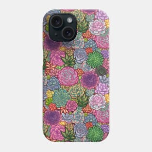 Succulent Garden 2 Phone Case