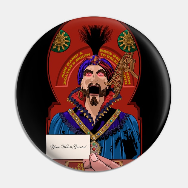 The soothsayer Pin by PCMdesigner