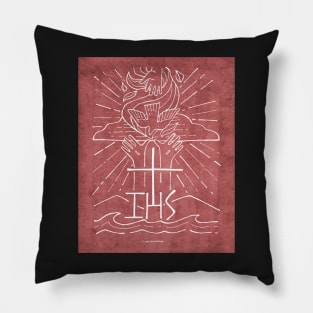 Holy Trinity illustration Pillow