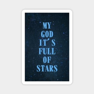 Full of stars Magnet