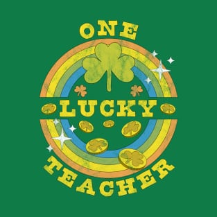 One Lucky Teacher St Patrick's Day T-Shirt