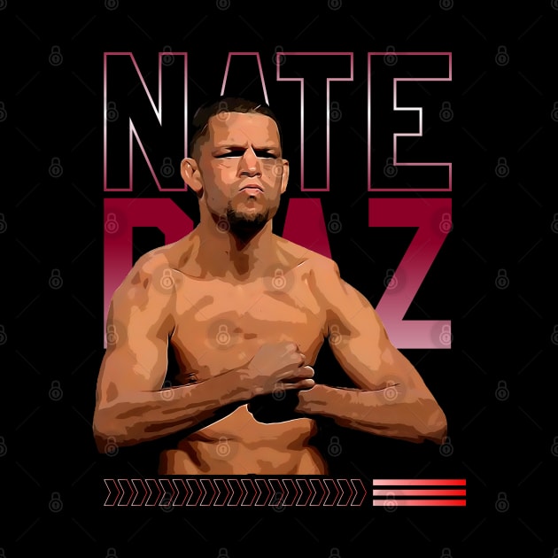 Nate Diaz by Aloenalone