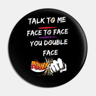 Double Face Pin