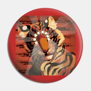 Eye of the Tiger Pin