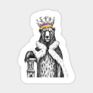 Royal Bear Magnet