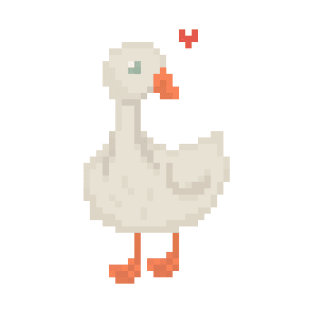 Silly Pixel Goose T-Shirt