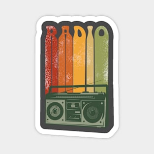 Radio Retro Magnet