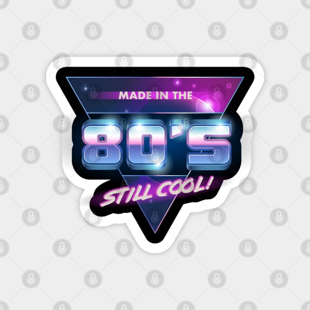 80s retro Magnet by KMLdesign