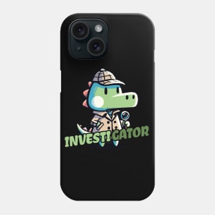 Investigator Aligator Detective Phone Case