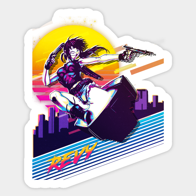Black Lagoon Revy Black Lagoon Aufkleber Teepublic De Black Lagoon Revy Black Lagoon Aufkleber Teepublic De