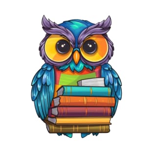 Hoo Knew Reading Could Be So Stylish Art T-Shirt