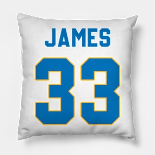 Derwin James Jr Football Pillow