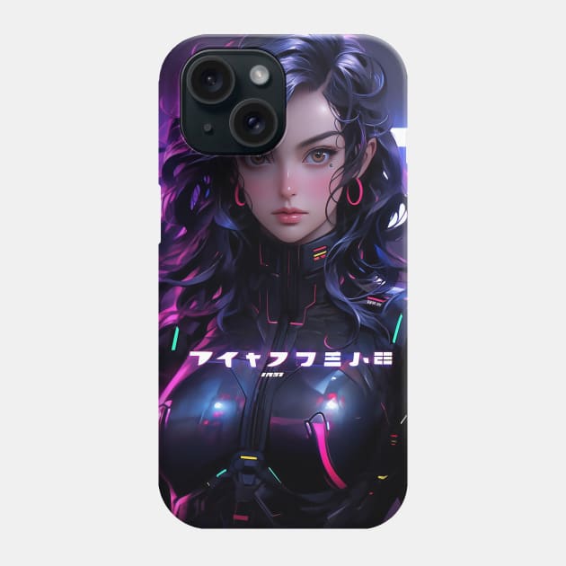 Anime Race Girl | High Quality Anime Artwork | Chibi Manga Anime Art Phone Case by AlNoah