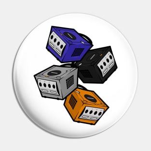 Cube Gamer Pin