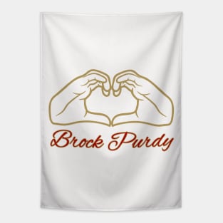 LOVE BROCK PURDY Tapestry