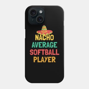 Not Your Average Softball Player Phone Case