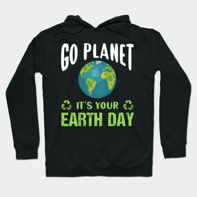 Recycle Go Green Earth Day Graphic Hoody