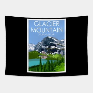 Glacier Mountain Tapestry