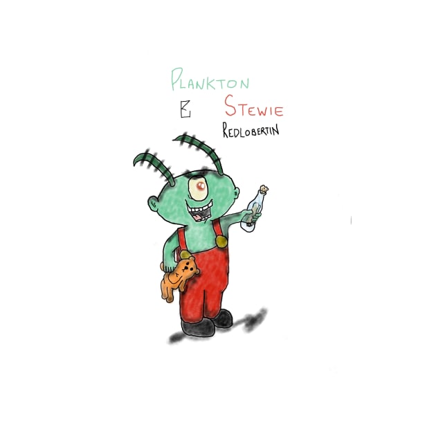 Plankton Stewie by RedLobertin