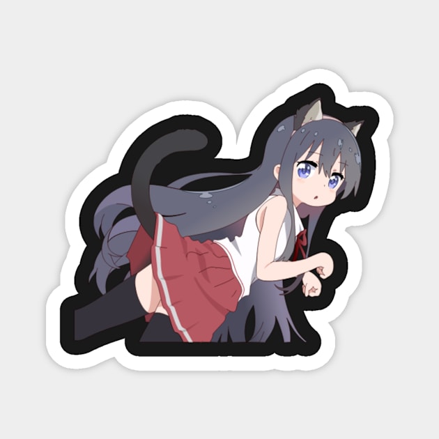 Hana Catgirl Magnet by KokoroPopShop