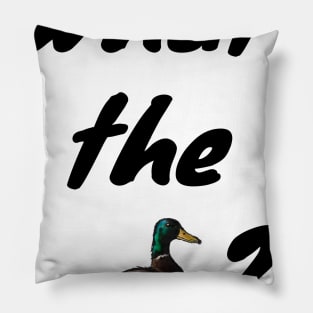 What the Duck? Pillow