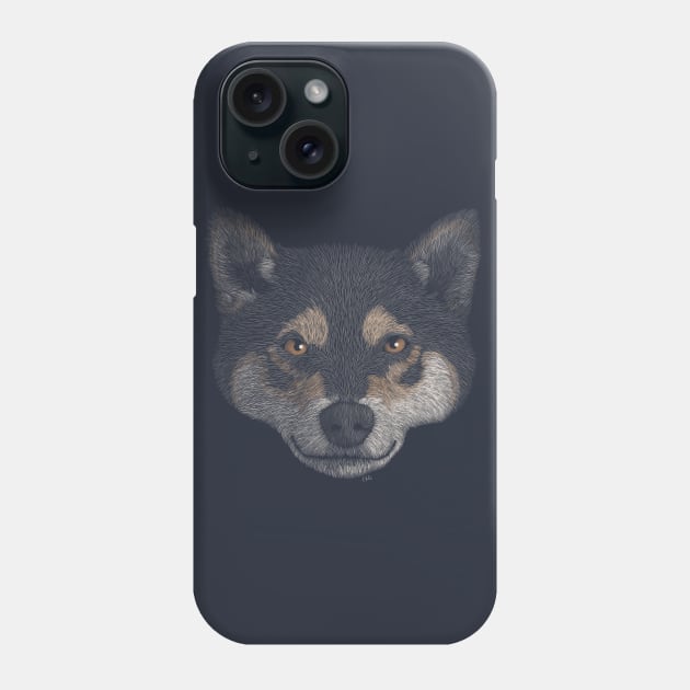 Shiba Inu Phone Case by Walking in Nature