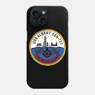 USS Albany (SSBN 753) wo Txt Phone Case