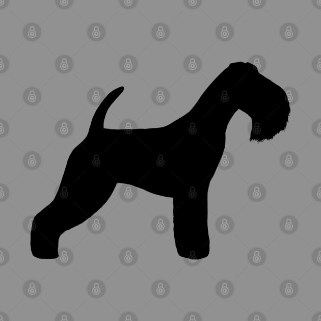 Lakeland Terrier Silhouette by Coffee Squirrel