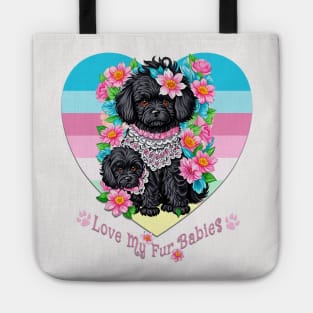 I Love My Fur Babies Tote