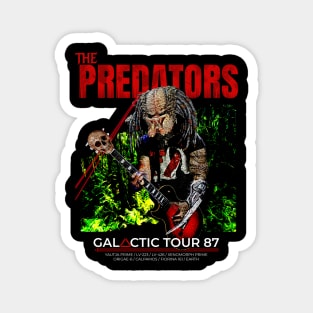 THE PREDATORS ROCK BAND Magnet