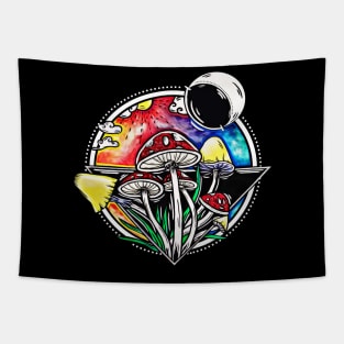 Tie dye Shrooms! Tapestry