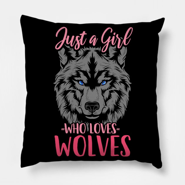 Wolves Wolf Wolves Lover Pillow by CreativeGiftShop