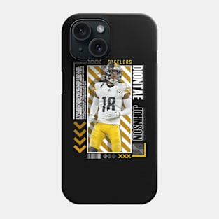 Diontae Johnson Paper Poster Version 10 Phone Case