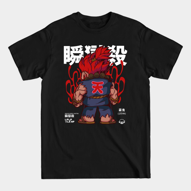 Chibi Raging Demon - Street Fighter - T-Shirt