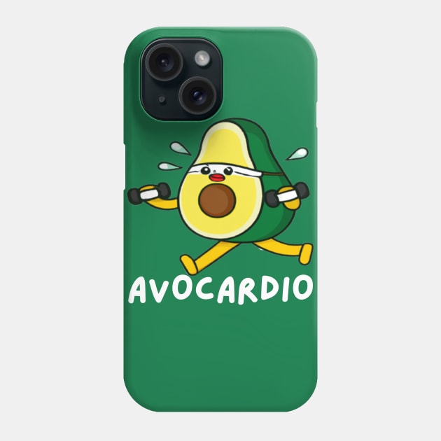 Avocardio Phone Case by Marveloso