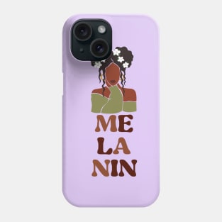 Melanin Black African Girl Woman 4 Phone Case