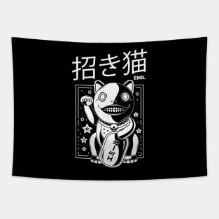 Maneki Neko Emil Tapestry