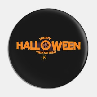 happy halloween trick or treat Pin