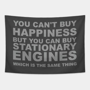 Stationary Engines Funny Design Tapestry