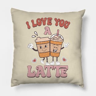 I Love You A Latte Pillow