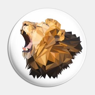 Poly the Lion Pin