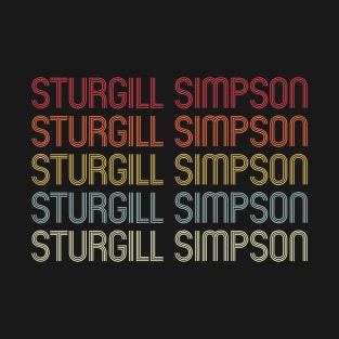 Graphic Sturgill Wordmark Repeat - Vintage Style T-Shirt