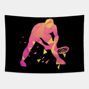 Tennis Player Tapestry