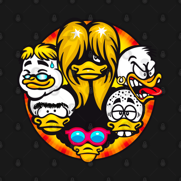 Duck Heads Ramones Style by Maxsomma