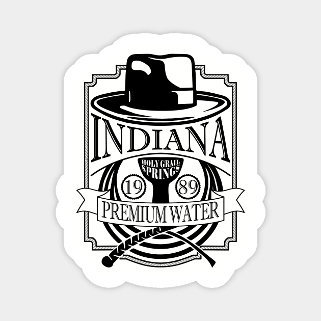 Indiana - Holy Grail Water Magnet by NMdesign