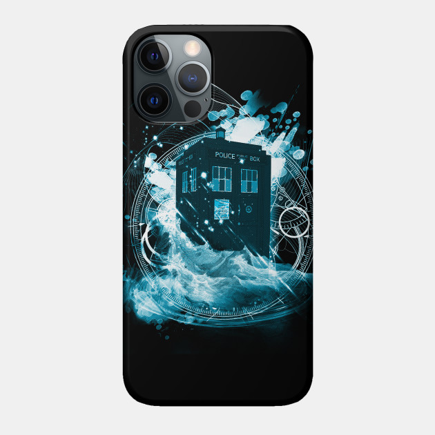 waves of space and time - Doctor Who - Phone Case